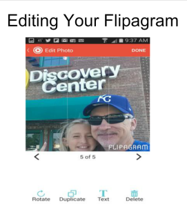 editing flipagram